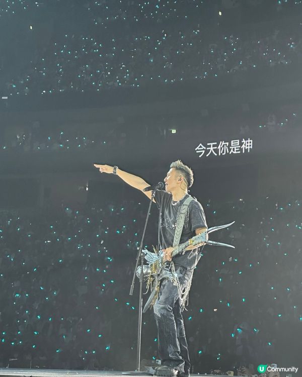 謝霆鋒演唱會尾場企位視角😍