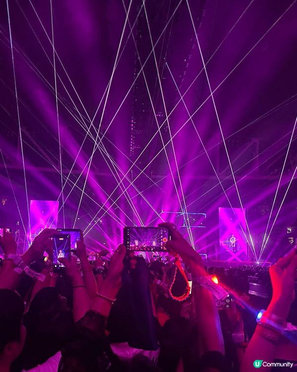 謝霆鋒演唱會尾場企位視角😍