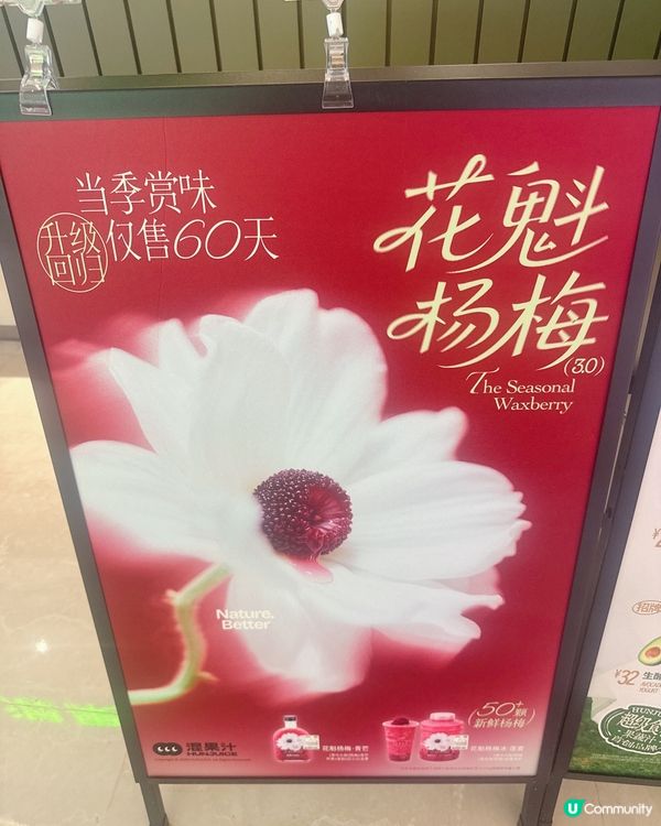 花魁楊梅蓮霧冰🍹  抵飲到爆！