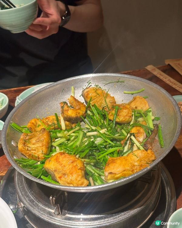 🇻🇳越南河內必食！浣花別墅越式炒魚鍋 🐟