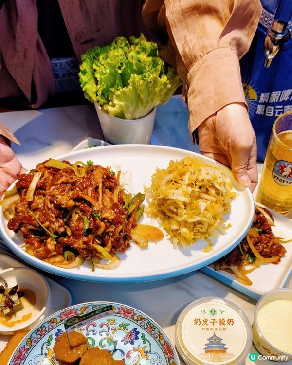 《南山也有老北京炙子烤肉》