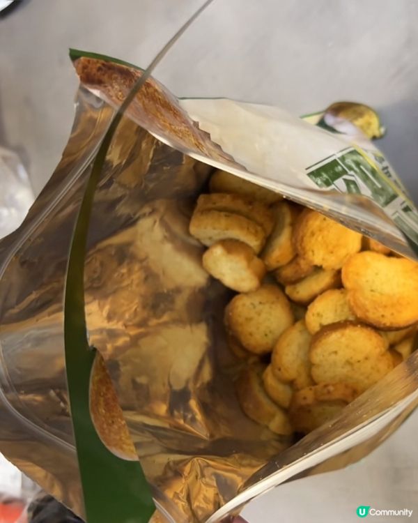 超好食蒜香脆片！👍🏻 一食停唔到口🤣