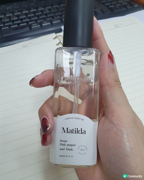 香水分享「特別鍾意嘅味道｜Celluver雪紡香水」
