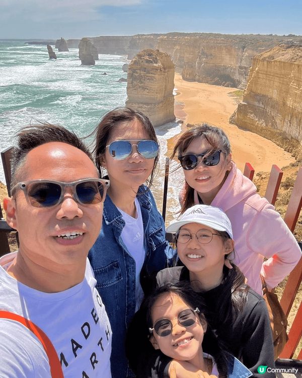 新年的時候我們一家到澳洲旅行！我們坐在蒸氣火車去觀光風吊，之...