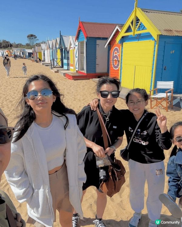 新年的時候我們一家到澳洲旅行！我們坐在蒸氣火車去觀光風吊，之...