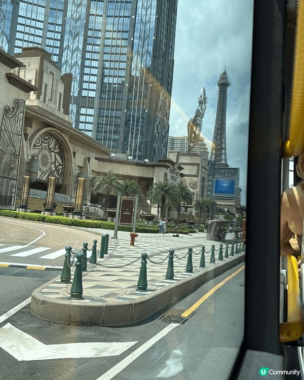 最近去了澳門三天，住在葡京人酒店，周圍行吓，食下葡國菜，真係...