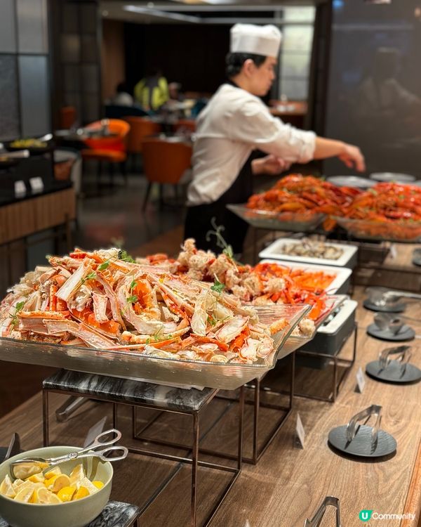 海港城自助餐 🦞🦀  8000呎型格空間！