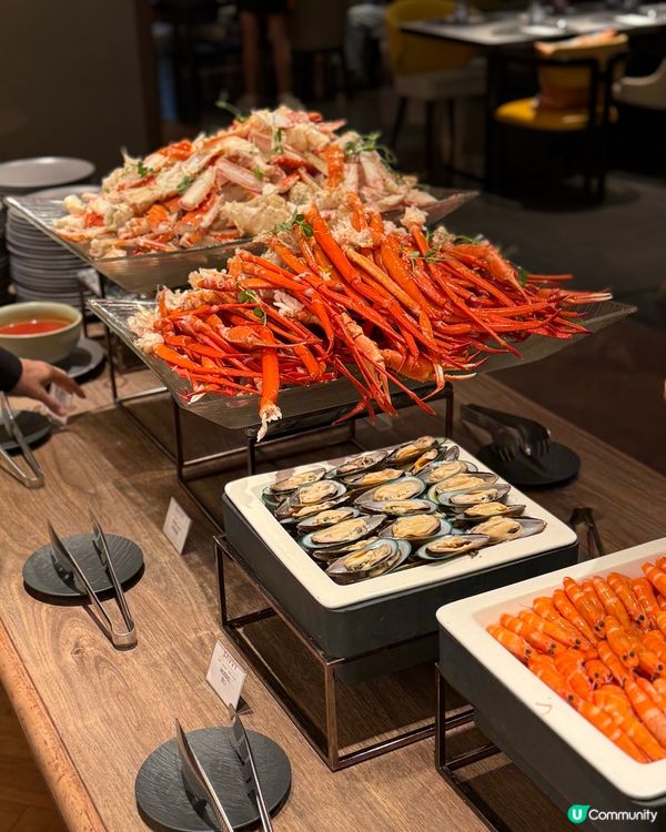 海港城自助餐 🦞🦀  8000呎型格空間！