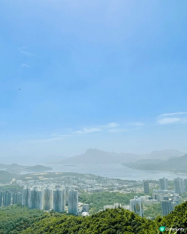 行山必去景點，大埔行去九龍坑山，原途上山雖然多梯級，但風景好...