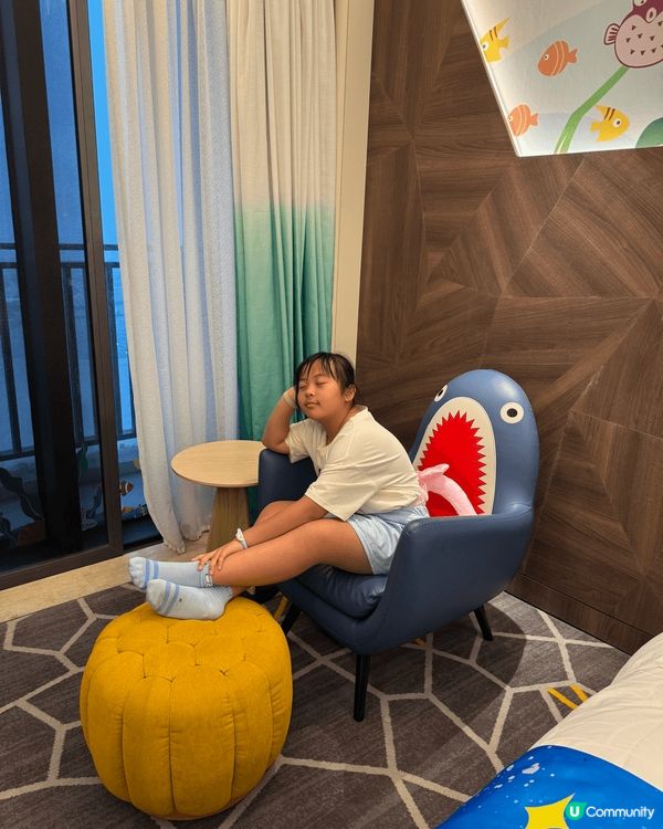 首次來珠海長隆飛船酒店，房間環境舒適，而且整潔，景觀開揚，加...