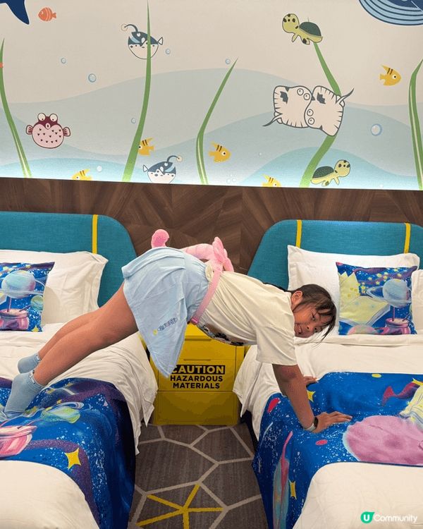 首次來珠海長隆飛船酒店，房間環境舒適，而且整潔，景觀開揚，加...