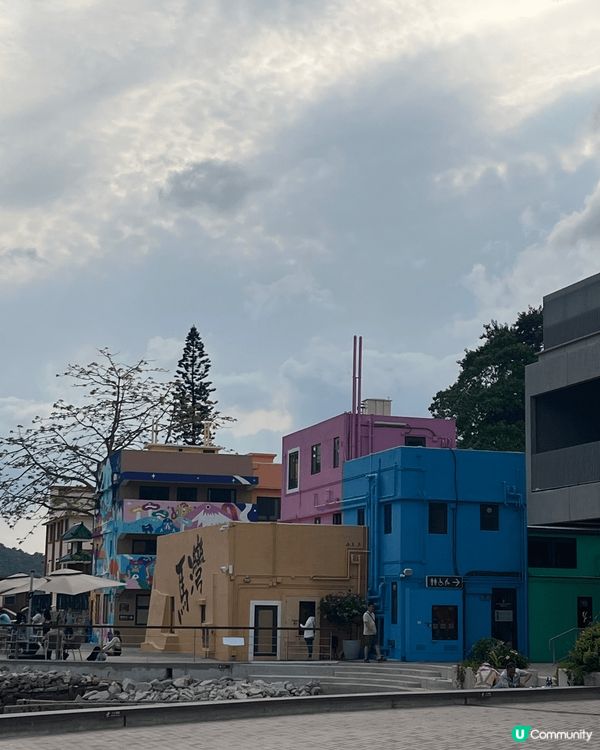 馬灣1868文創園區初探！🎨💖 壁畫打卡一流！貓貓狗狗畫作超...