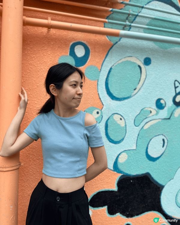 馬灣1868文創園區初探！🎨💖 壁畫打卡一流！貓貓狗狗畫作超...