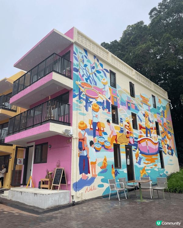 馬灣舊區依家打造成七彩繽紛嘅屋仔,好似港版五漁村,打卡一流！...