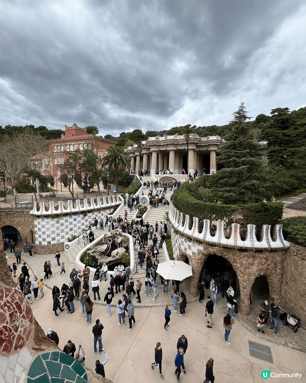 奎爾公園 Park Güell係西班牙巴塞隆納嘅必到景點！喺...