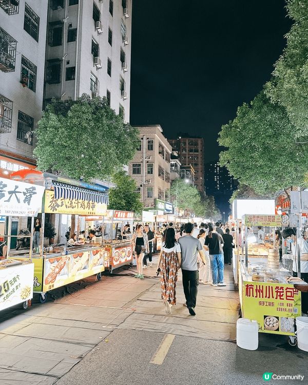 深圳西鄉鹽田街夜市，食住玩樂一條龍！🥳
