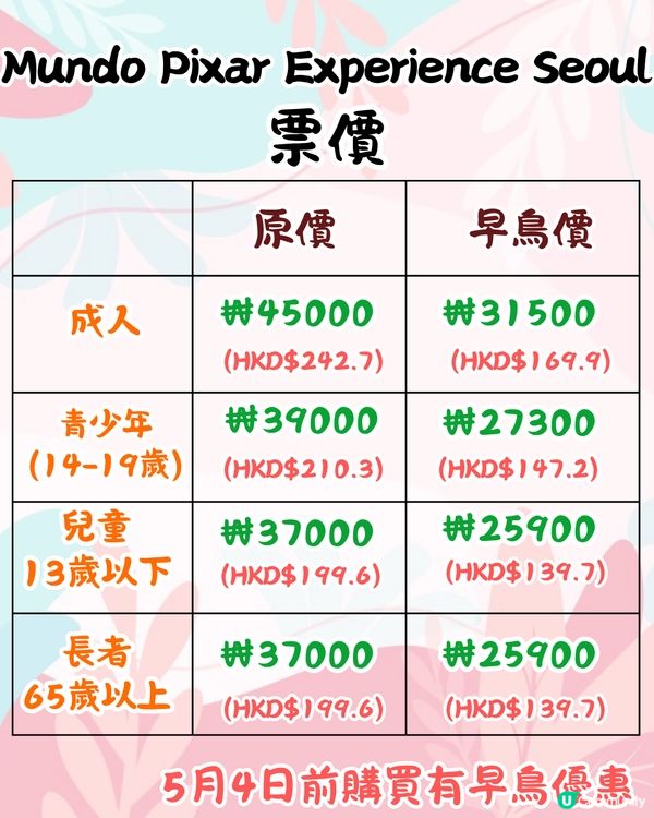 韓國首爾Pixar世界展覽5月登場❗逾3萬呎+10套動畫場景/1比1還原Toy Story房間🧸附票價資訊
