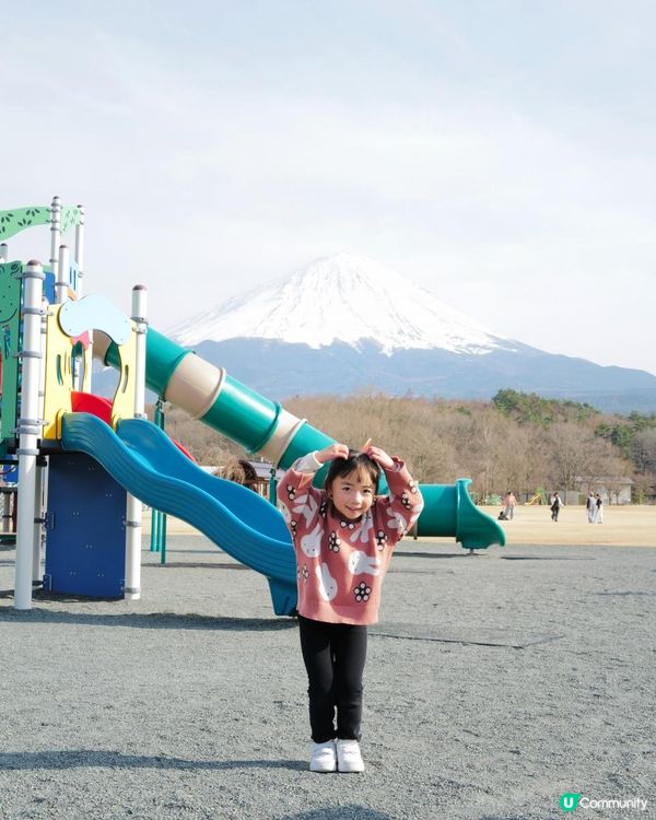 富士山親子必去｜隱藏版零死角巨大絕美富士山景公園 | 鳴沢村活き活き広場｜免費遊樂場 + 超遼闊富士山景觀｜勁少遊客！