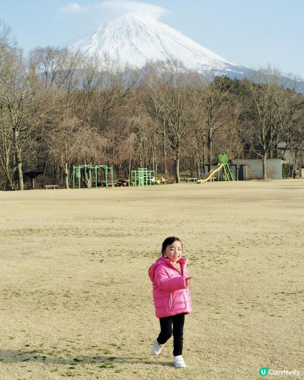 富士山親子必去｜隱藏版零死角巨大絕美富士山景公園 | 鳴沢村活き活き広場｜免費遊樂場 + 超遼闊富士山景觀｜勁少遊客！