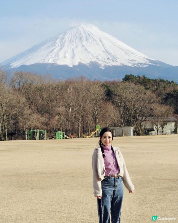 富士山親子必去｜隱藏版零死角巨大絕美富士山景公園 | 鳴沢村活き活き広場｜免費遊樂場 + 超遼闊富士山景觀｜勁少遊客！
