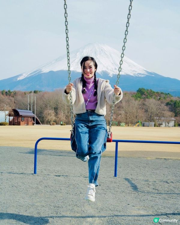 富士山親子必去｜隱藏版零死角巨大絕美富士山景公園 | 鳴沢村活き活き広場｜免費遊樂場 + 超遼闊富士山景觀｜勁少遊客！