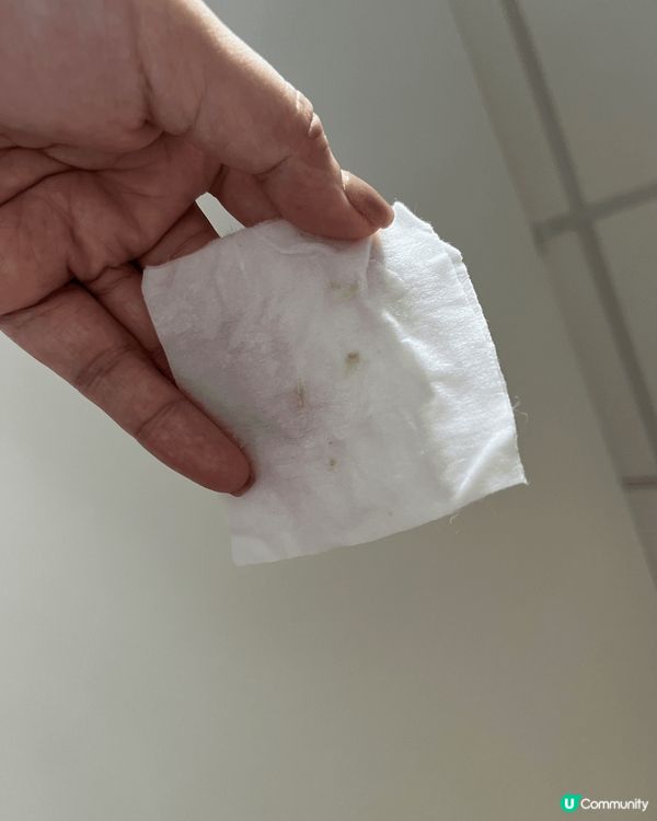 有次做facial，喺用機做療程之前