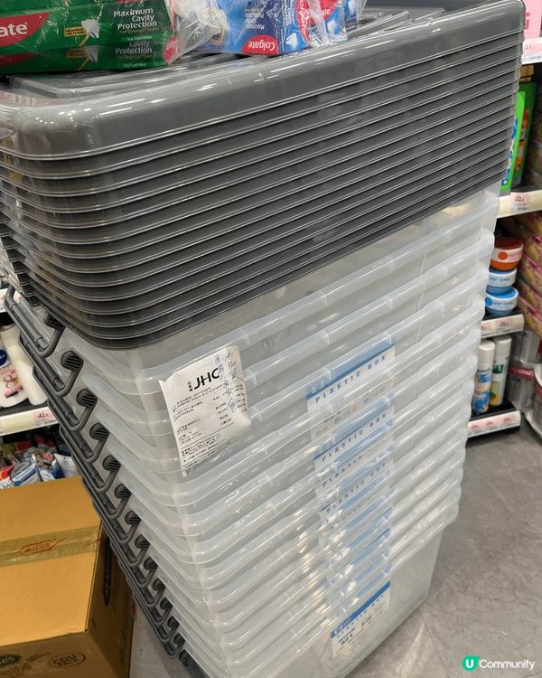 用黎裝屋企嘅家品，簡單整理。透明盒子、一覽無遺，家居好物值得...