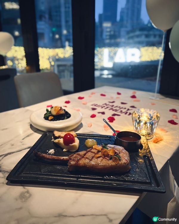 六道菜生日套餐🎂免費超萌生日畫碟甜品