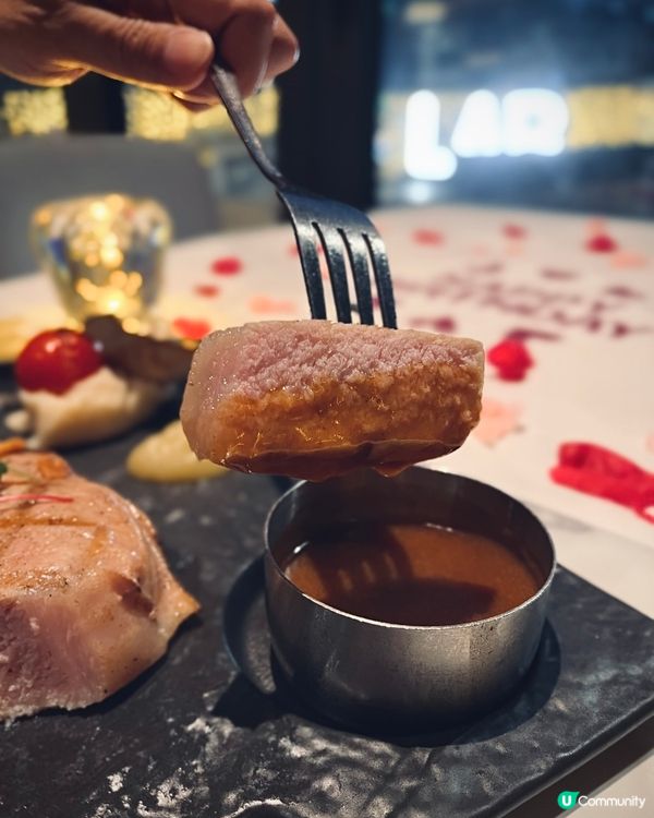 六道菜生日套餐🎂免費超萌生日畫碟甜品