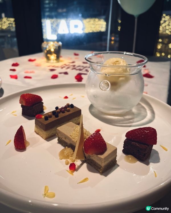 六道菜生日套餐🎂免費超萌生日畫碟甜品