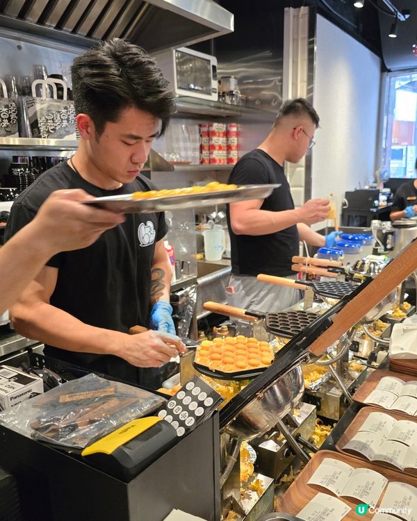 🐣 上環💥全港首創✨️菠蘿包雞蛋仔✨️💯火速爆紅💥