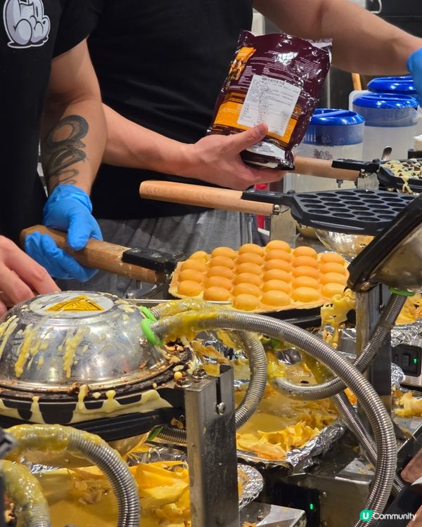 🐣 上環💥全港首創✨️菠蘿包雞蛋仔✨️💯火速爆紅💥