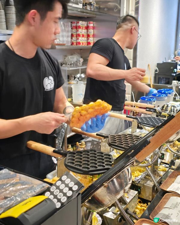 🐣 上環💥全港首創✨️菠蘿包雞蛋仔✨️💯火速爆紅💥