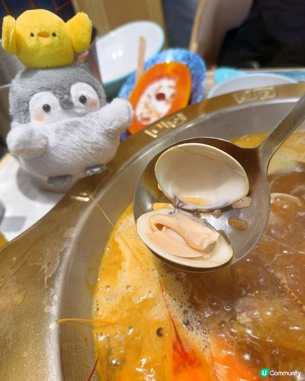 任食海鮮火鍋放題喲❤️