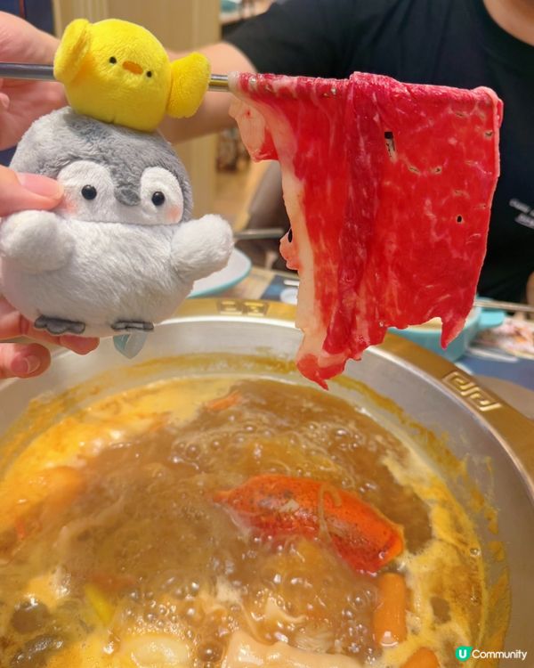 任食海鮮火鍋放題喲❤️