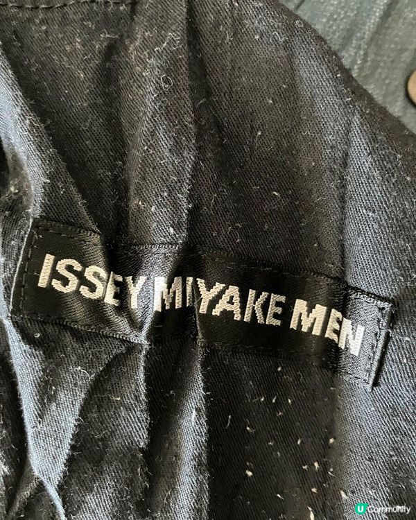 三宅一生皺紋牛仔布長褲(Funbid)