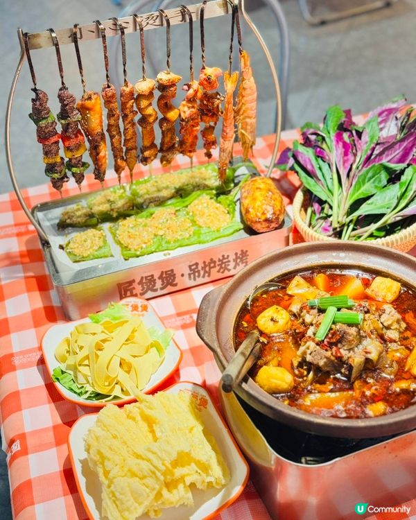 深圳福田必食牛雜煲🍲  
全城唯一飲湯牛雜煲，鮮味濃郁，必試