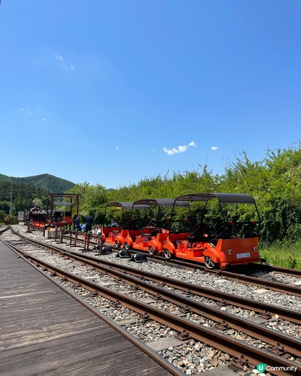 🛺 《首爾篇🇰🇷 · 江村鐵路自行車 》🛺