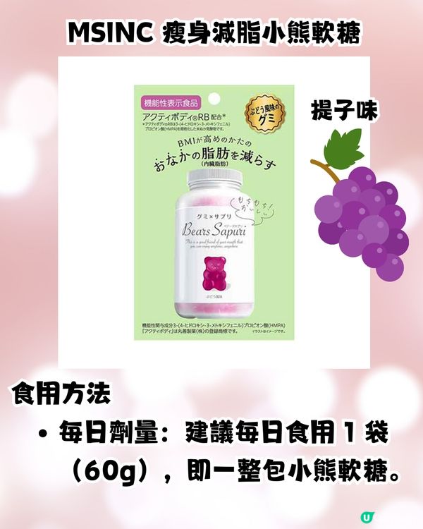 日本爆紅瘦身減脂軟糖😍討論度超高！附個人試食分享+購買點