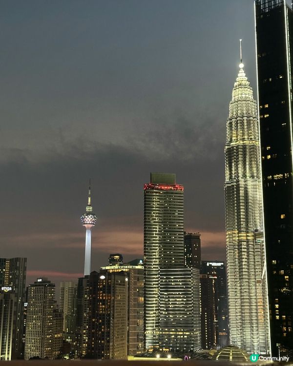 🇲🇾吉隆坡打卡西餐·飽覽雙峰塔一帶城市景！