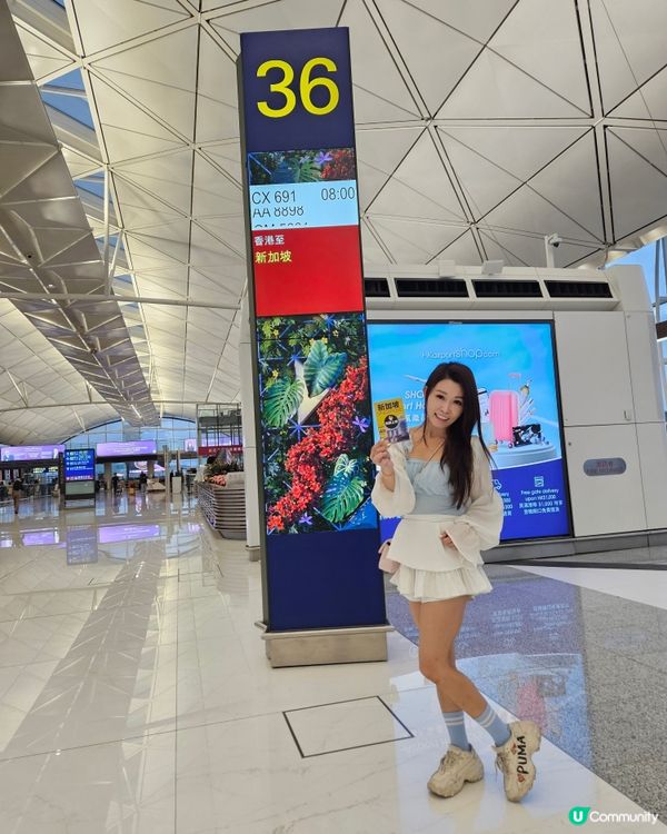 淨係同囡囡去新加坡旅行，但係要keep住同喺香港嘅囝囝聯絡同...