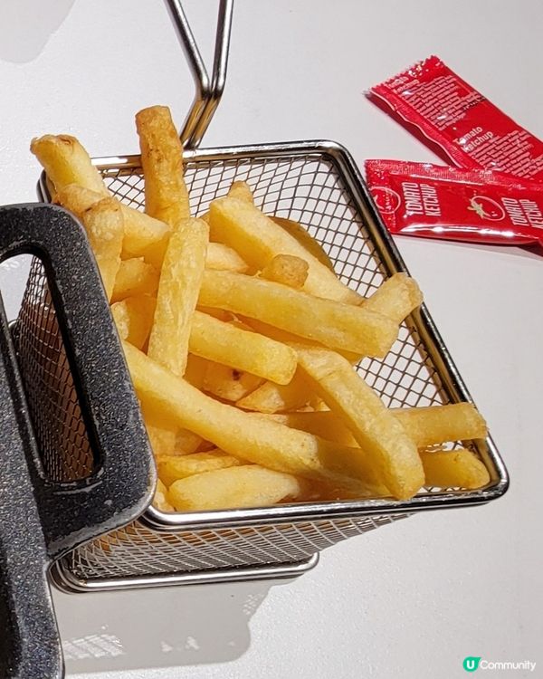 鐵板瀑布芝士漢堡包