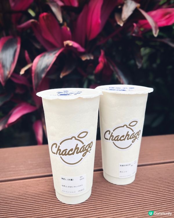 旺角台式街頭小食🧋黑糖珍珠奶茶+切件巴斯克蛋糕