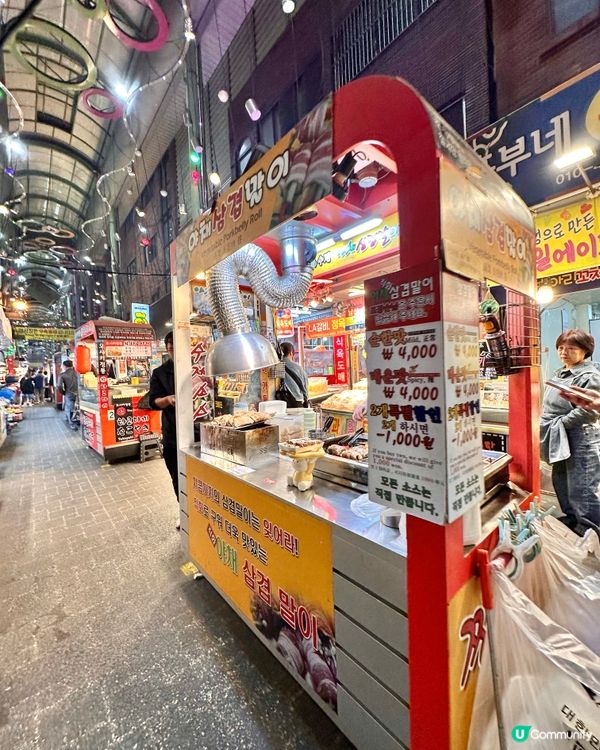 🇰🇷釜山夜市體驗「富平罐頭夜市」迷你版小夜市🥰