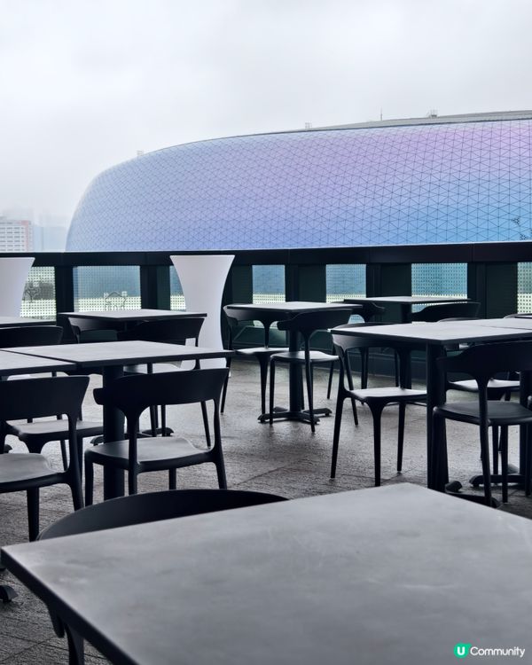 邊用餐，邊觀賞啟德主場館賽事