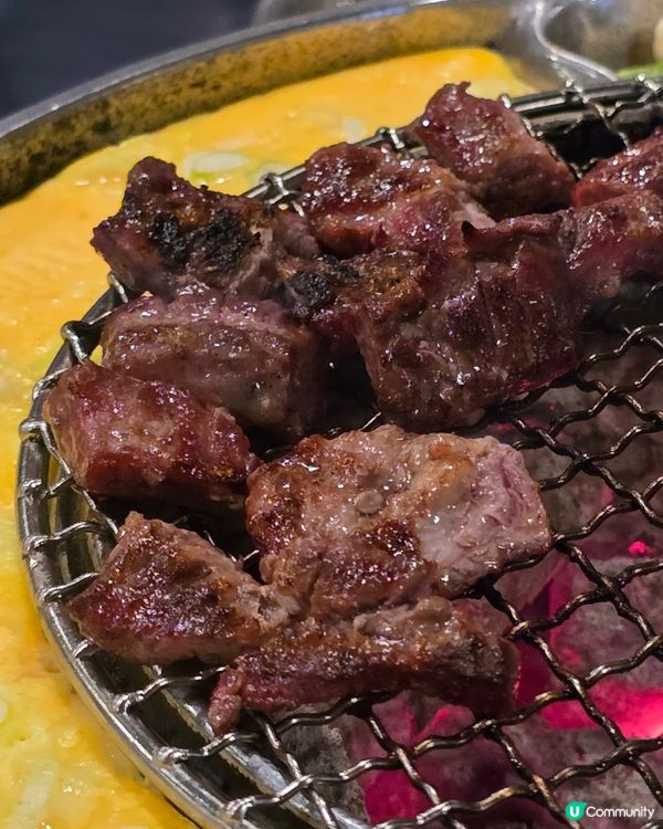名不虛傳的釜山招牌：炭火烤肉🔥 + 爐邊蒸蛋🍳