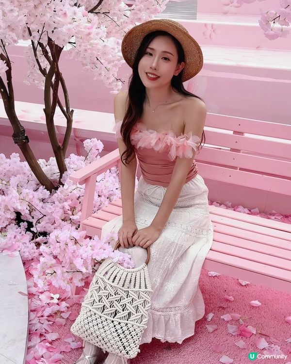 櫻花與熱氣球的浪漫展🌸