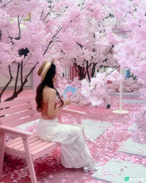 櫻花與熱氣球的浪漫展🌸