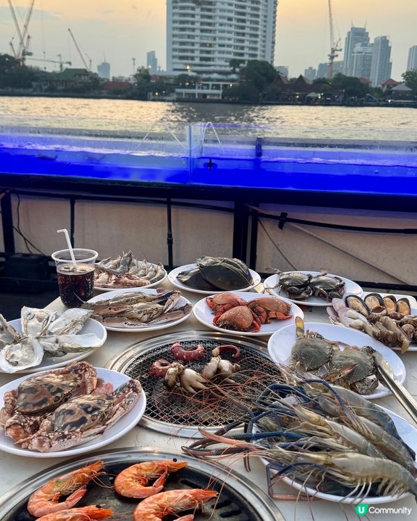 曼谷海鮮自助 🦞 700泰銖吃到飽！