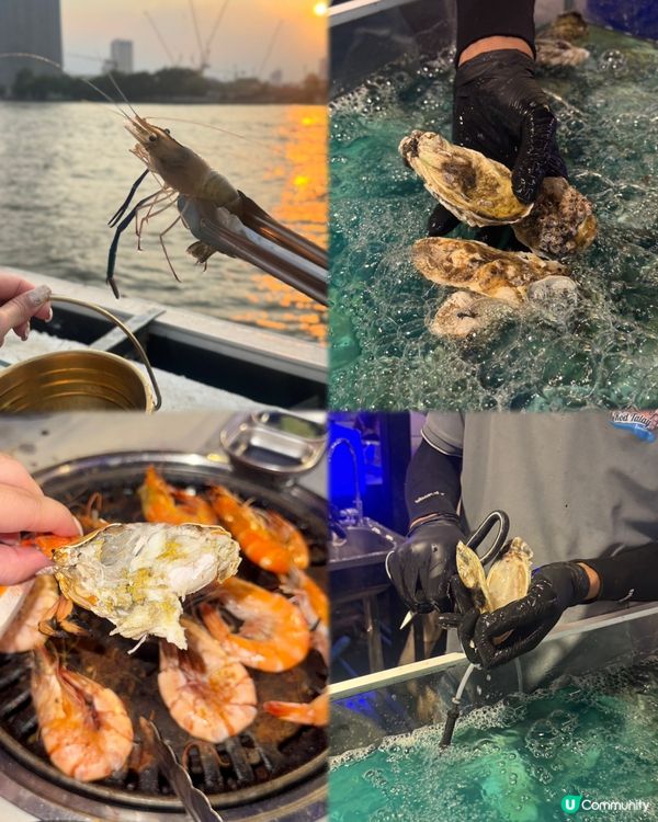 曼谷海鮮自助 🦞 700泰銖吃到飽！